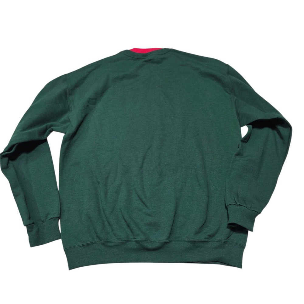Country Store Green Snowman Christmas Sweatshirt Women's‎ Size L Long Sleeve - Picture 4 of 8